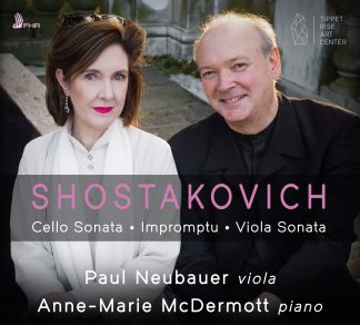SHOSTAKOVICH: Cello Sonata, Op. 40 (arr. viola & piano) • Impromptu, Op. 33  • Viola Sonata, Op. 147