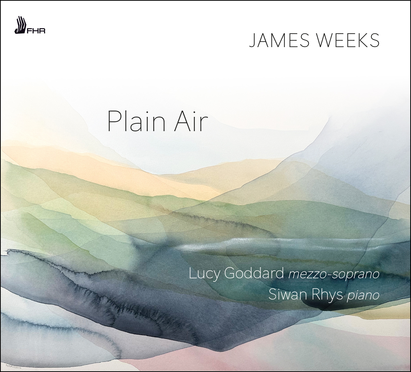 James WEEKS: Plain Air – Lucy Goddard, mezzo-soprano • Siwan Rhys, piano